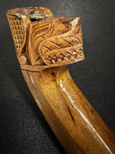 Load image into Gallery viewer, Hand-Forged Visayan Itak Tribal Carved Handle & Scabbard (Item# 1003) - Sharpened