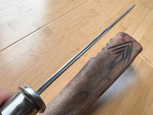Load image into Gallery viewer, Training Dagger - Trigonal Gear 8" Hand-Forged Stainless Steel Training Dagger