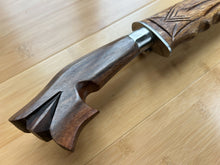 Load image into Gallery viewer, Trigonal Gear 15" Hand-Forged Stainless Steel Training Ginunting