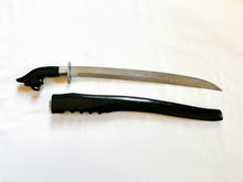 Load image into Gallery viewer, Native Ginunting · Sculpted Black Hilt & Scabbard | 0022