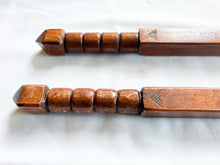 Load image into Gallery viewer, Matched Tiger Kamagong War Stick 3.0 handles with Kali Center logos