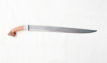 Load image into Gallery viewer, Hand-Forged Visayan Itak Tribal Carved Handle &amp; Scabbard
