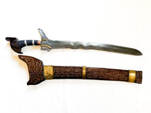 Load image into Gallery viewer, Native Kris Tulsiko · Wavy Blade &amp; Ornate Scabbard | 0021
