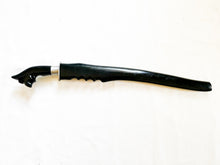 Load image into Gallery viewer, Native Ginunting · Sculpted Black Hilt &amp; Scabbard | 0022
