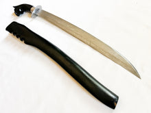Load image into Gallery viewer, Native Ginunting · Sculpted Black Hilt &amp; Scabbard | 0022

