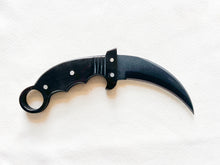 Load image into Gallery viewer, Forged Karambit with Tactical Black Cerakote Finish — (Item #1014)
