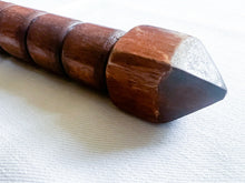Load image into Gallery viewer, Larger handle-end pommel on Tiger Kamagong War Stick 3.0
